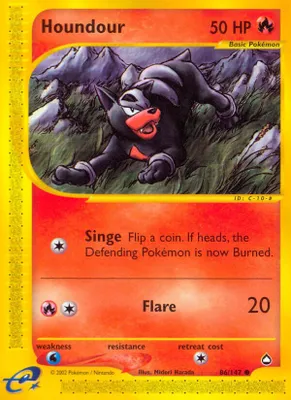 Houndour (86) from Aquapolis