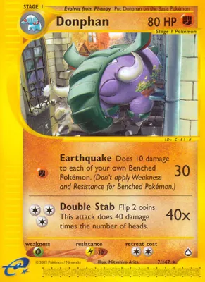 Donphan from Aquapolis