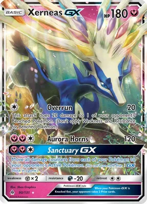 Xerneas GX from SM - Forbidden Light