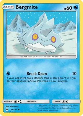Bergmite from SM - Forbidden Light