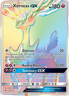 Xerneas GX (Secret) from SM - Forbidden Light