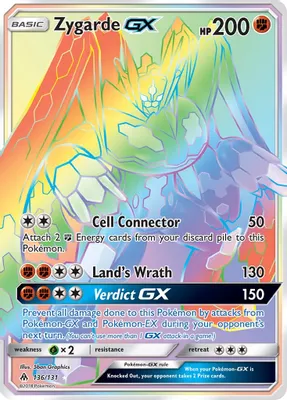 Zygarde GX (Secret) from SM - Forbidden Light
