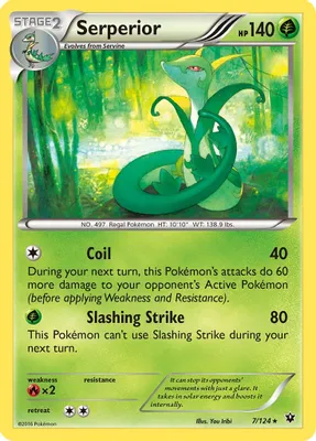 Serperior from XY - Fates Collide