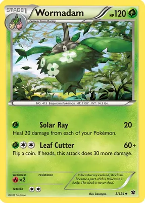 Wormadam (3) from XY - Fates Collide
