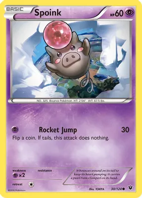 Spoink from XY - Fates Collide