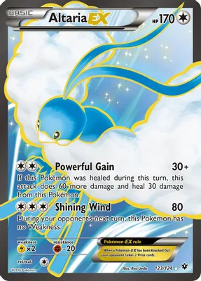 Altaria EX (Full Art) from XY - Fates Collide