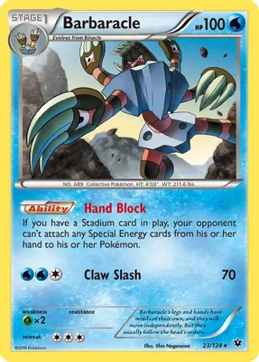 Barbaracle from XY - Fates Collide