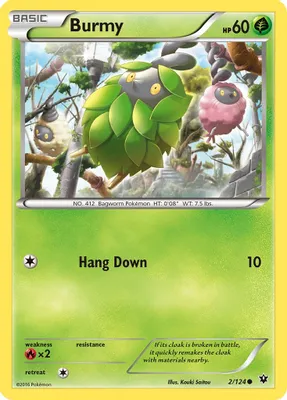 Burmy from XY - Fates Collide