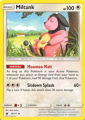 Miltank from SM - Crimson Invasion