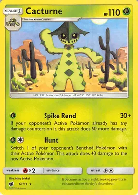 Cacturne from SM - Crimson Invasion