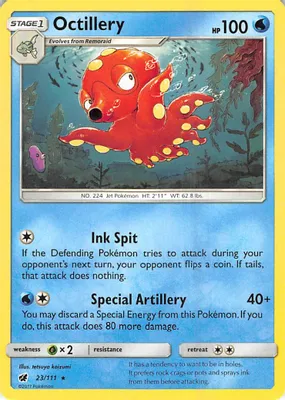 Octillery from SM - Crimson Invasion