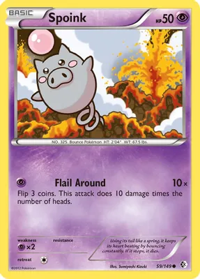 Spoink from Boundaries Crossed