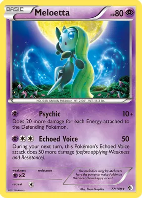 Meloetta from Boundaries Crossed