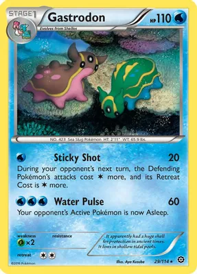 Gastrodon from XY - Steam Siege