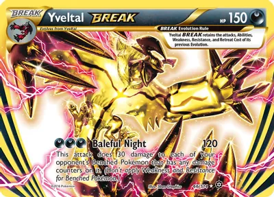 Yveltal BREAK from XY - Steam Siege