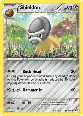 Shieldon from XY - Steam Siege