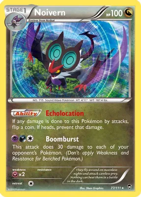 Noivern from XY - Furious Fists