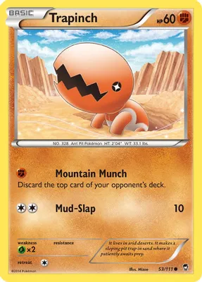 Trapinch from XY - Furious Fists
