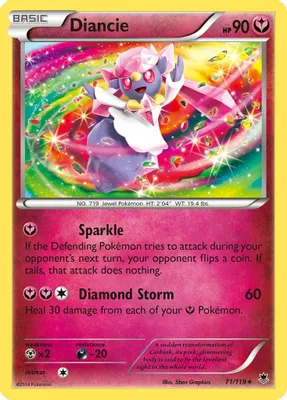 Diancie from XY - Phantom Forces