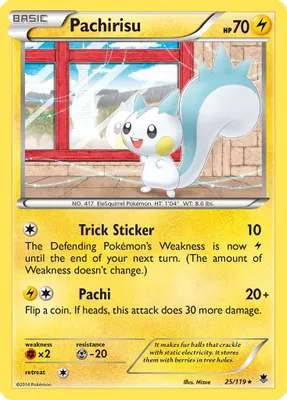 Pachirisu from XY - Phantom Forces
