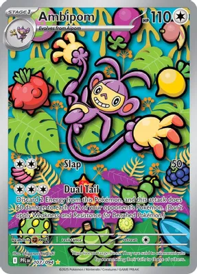 Ambipom - 107/094 from ME02: Phantasmal Flames