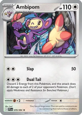 Ambipom - 079/094 from ME02: Phantasmal Flames