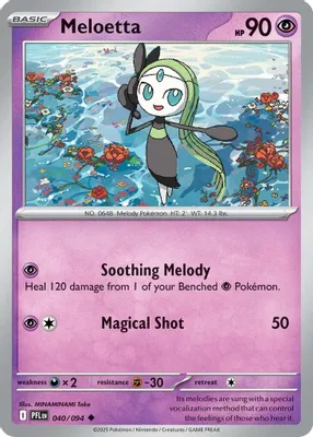 Meloetta from ME02: Phantasmal Flames