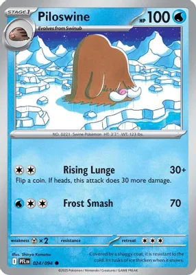 Piloswine from ME02: Phantasmal Flames