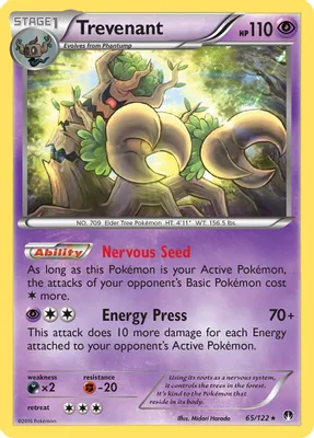 Trevenant from XY - BREAKpoint