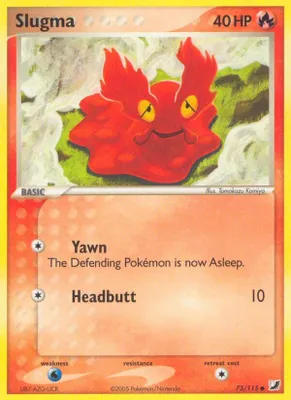 Slugma from EX Unseen Forces