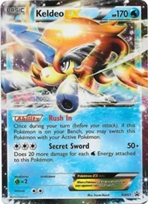 Keldeo EX - BW61 from Black and White Promos