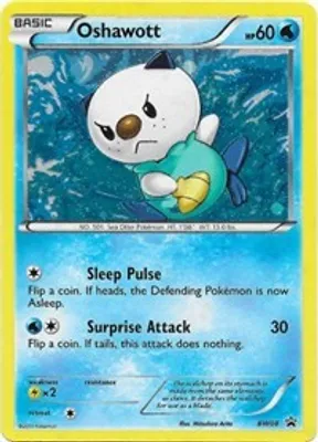 Oshawott - BW08 from Black and White Promos