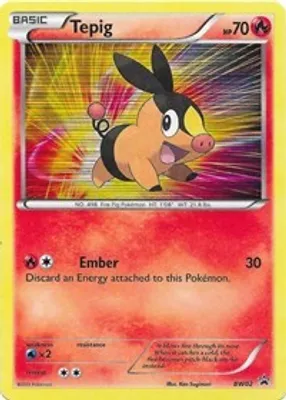 Tepig (BW02) from Black and White Promos