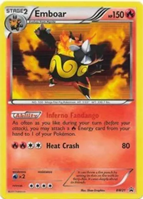 Emboar - BW21 from Black and White Promos