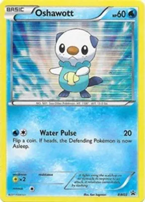 Oshawott - BW03 from Black and White Promos