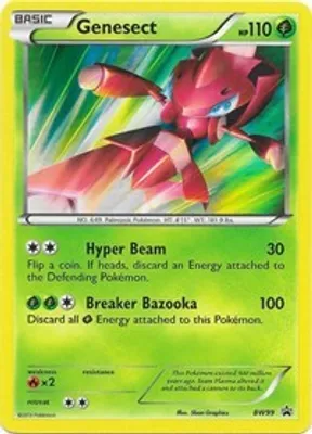 Genesect - BW99 from Black and White Promos