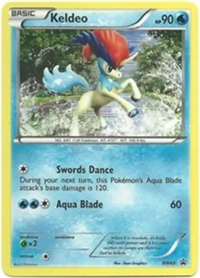 Keldeo - BW60 (Tinsel Holo) from Black and White Promos