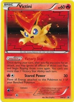 Victini - BW32 from Black and White Promos