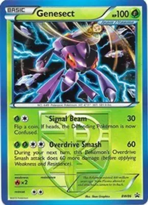 Genesect (Team Plasma) - BW86 from Black and White Promos