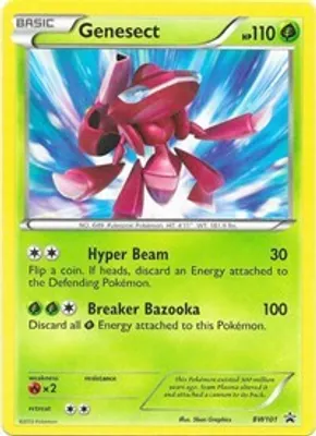 Genesect - BW101 from Black and White Promos