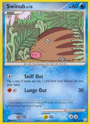 Swinub from Legends Awakened