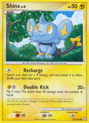 Shinx from Legends Awakened