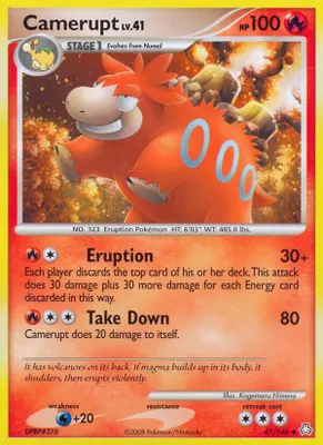 Camerupt from Legends Awakened