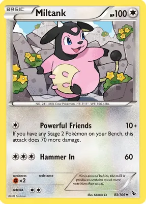 Miltank from XY - Flashfire
