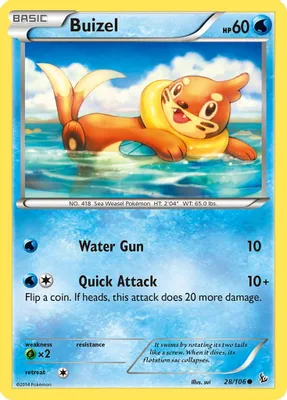 Buizel from XY - Flashfire