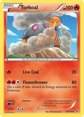 Torkoal from XY - Flashfire