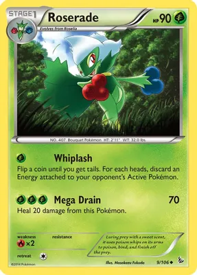 Roserade from XY - Flashfire