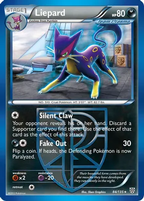 Liepard (Team Plasma) from Plasma Storm