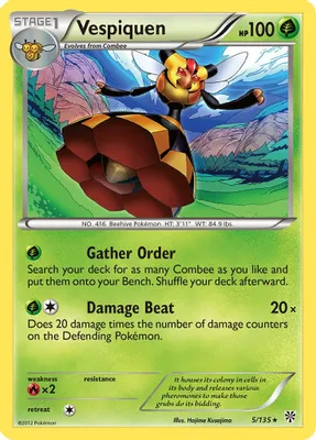 Vespiquen from Plasma Storm