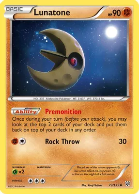 Lunatone from Plasma Storm
